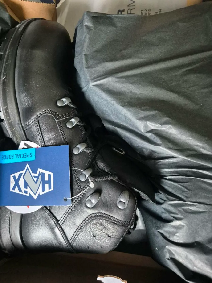 Haix Black Eagle Work Boots EU 44 - Image 1