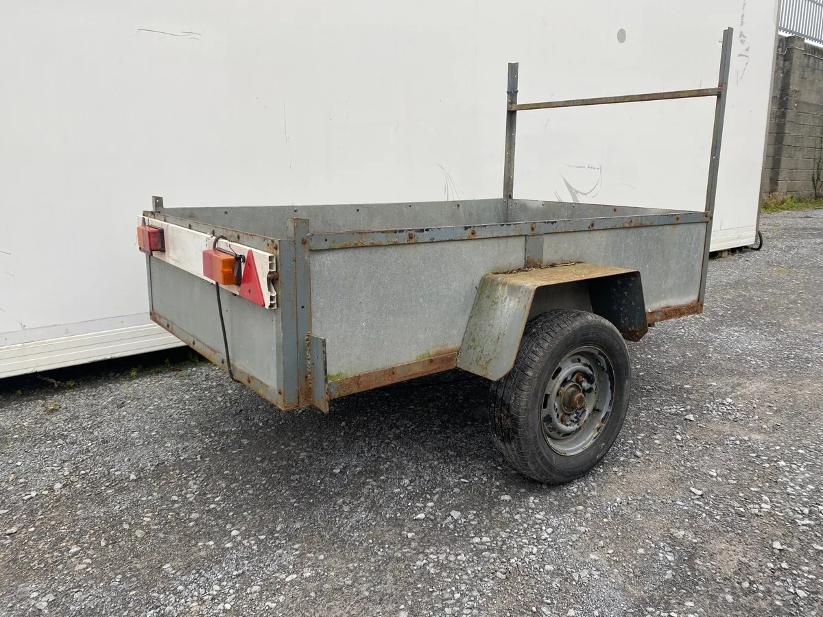 7x4 car trailer - Image 1
