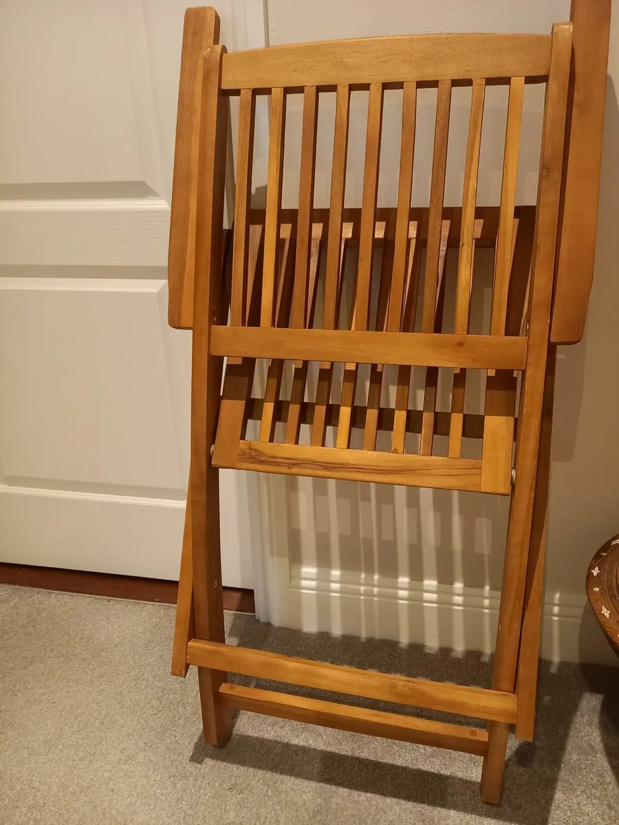 Wooden armchair - Image 2