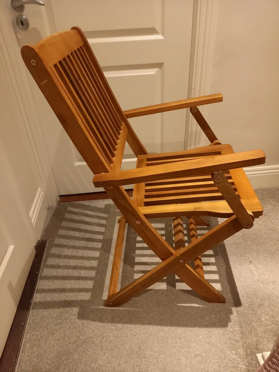 Wooden armchair - Image 3