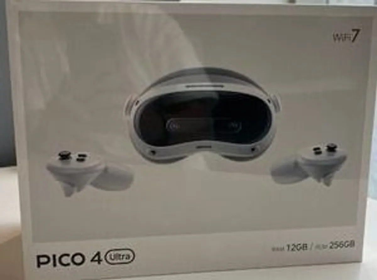Original PICO 4 Ultra VR MR Headset 3D Wireless VR Brille 6DOF Virtual Reality 4K Display  Steam Games All-in-One - Image 1