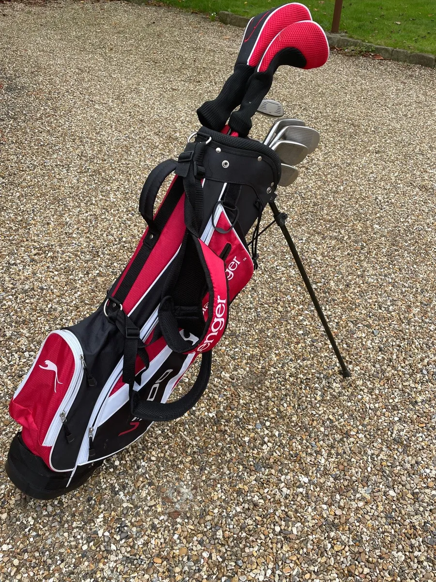 Golf clubs with bag - Image 1