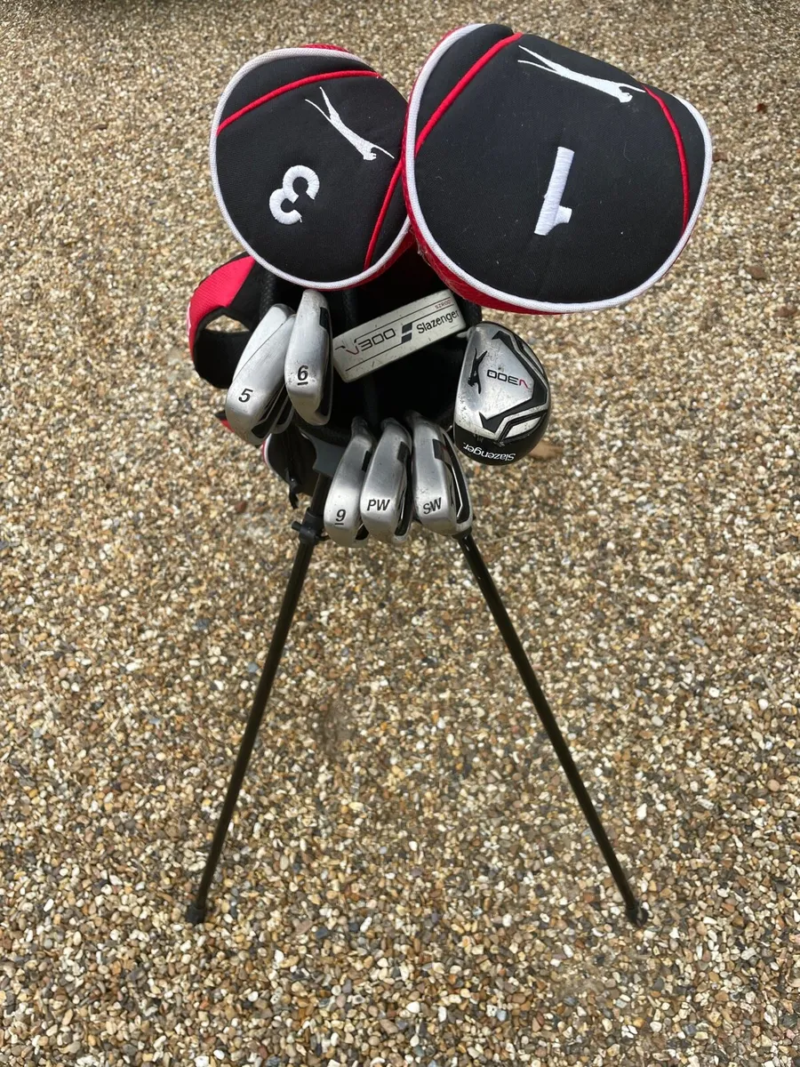 Golf clubs with bag - Image 2