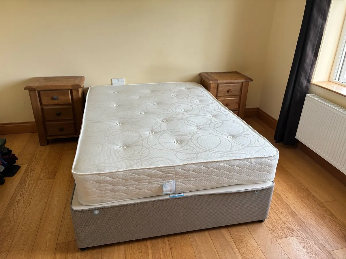 Box frame and mattress