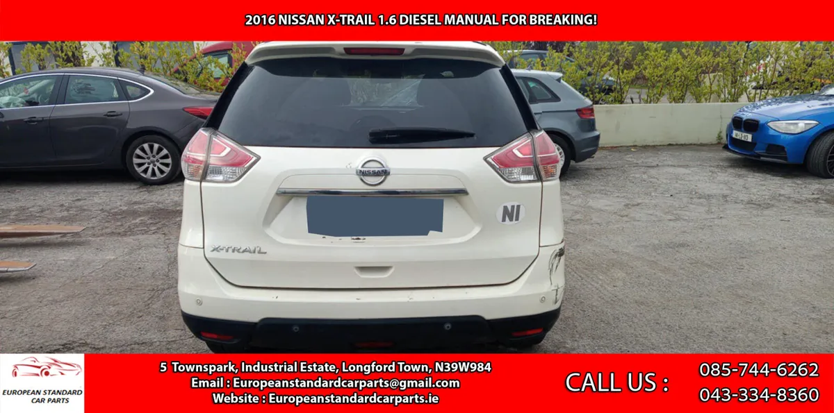 2016 NISSAN X-TRAIL 1.6 DIESEL FOR BREAKING - Image 2