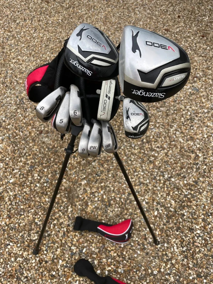 Golf clubs with bag - Image 3
