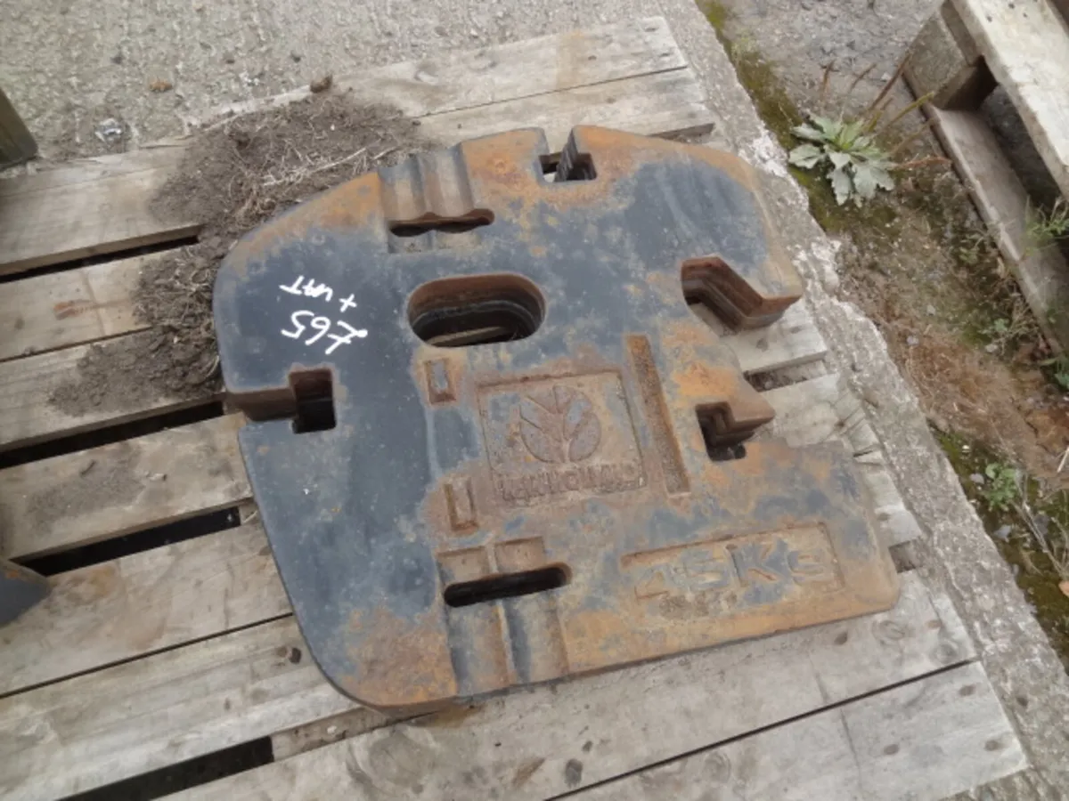 NH New Holland Tractor Fan Weights - Image 2