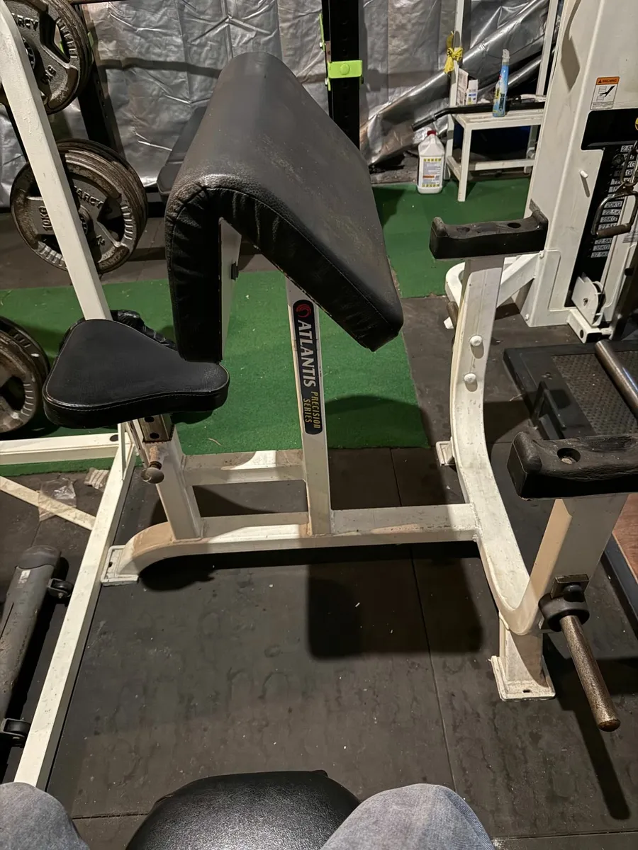 Atlantis Precision Series Preacher Curl Bench