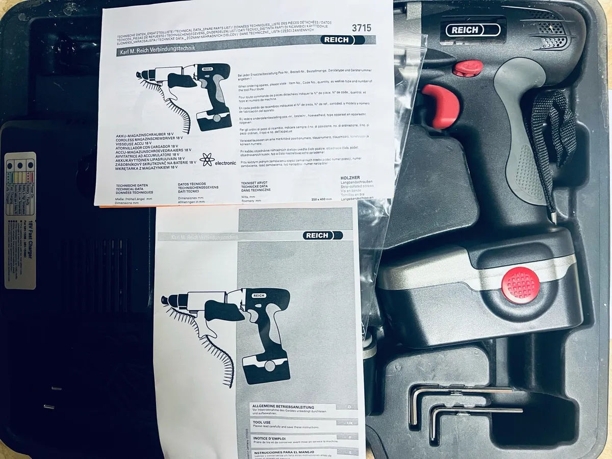 Reich cordless magazinscrewdiver 18v - Image 3