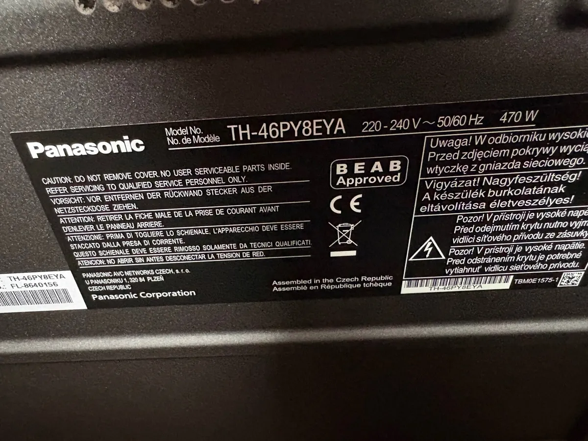 Tv55” plasma - Image 2