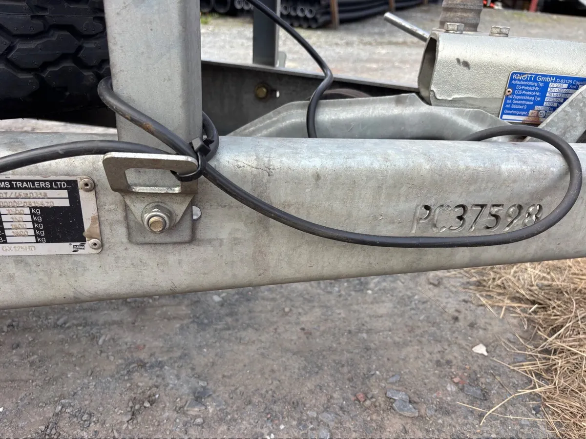 2023,IFOR WILLIAMS 12ft Plant Trailer - Image 2
