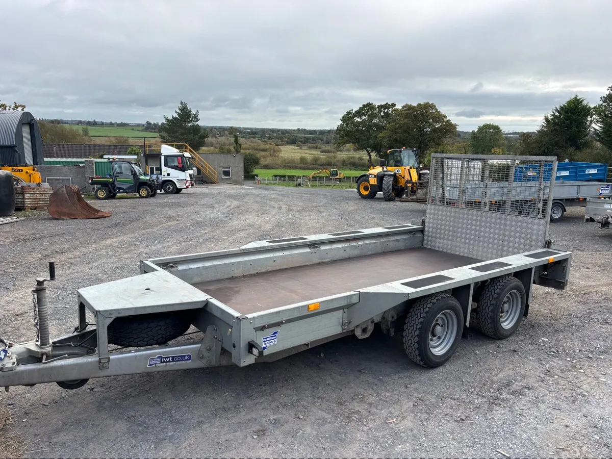 2023,IFOR WILLIAMS 12ft Plant Trailer - Image 3