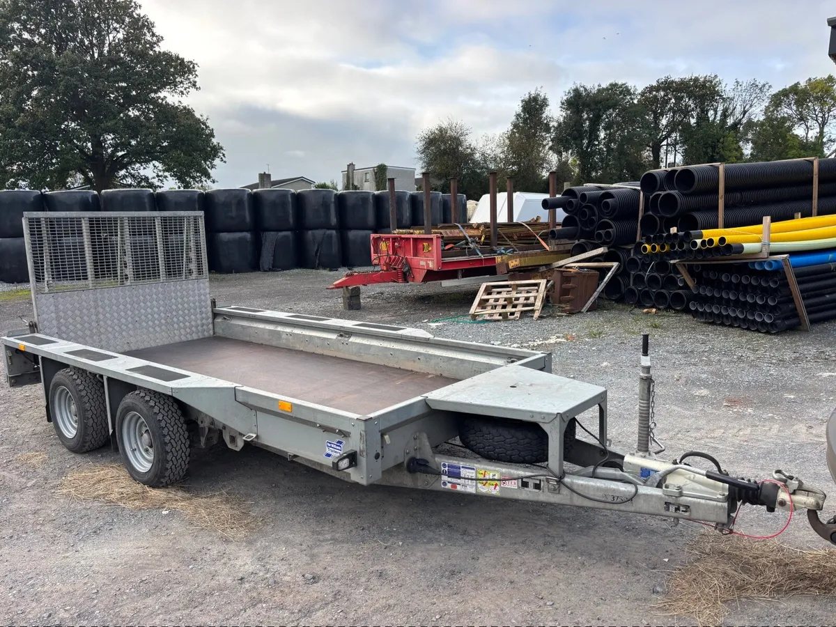 2023,IFOR WILLIAMS 12ft Plant Trailer - Image 1
