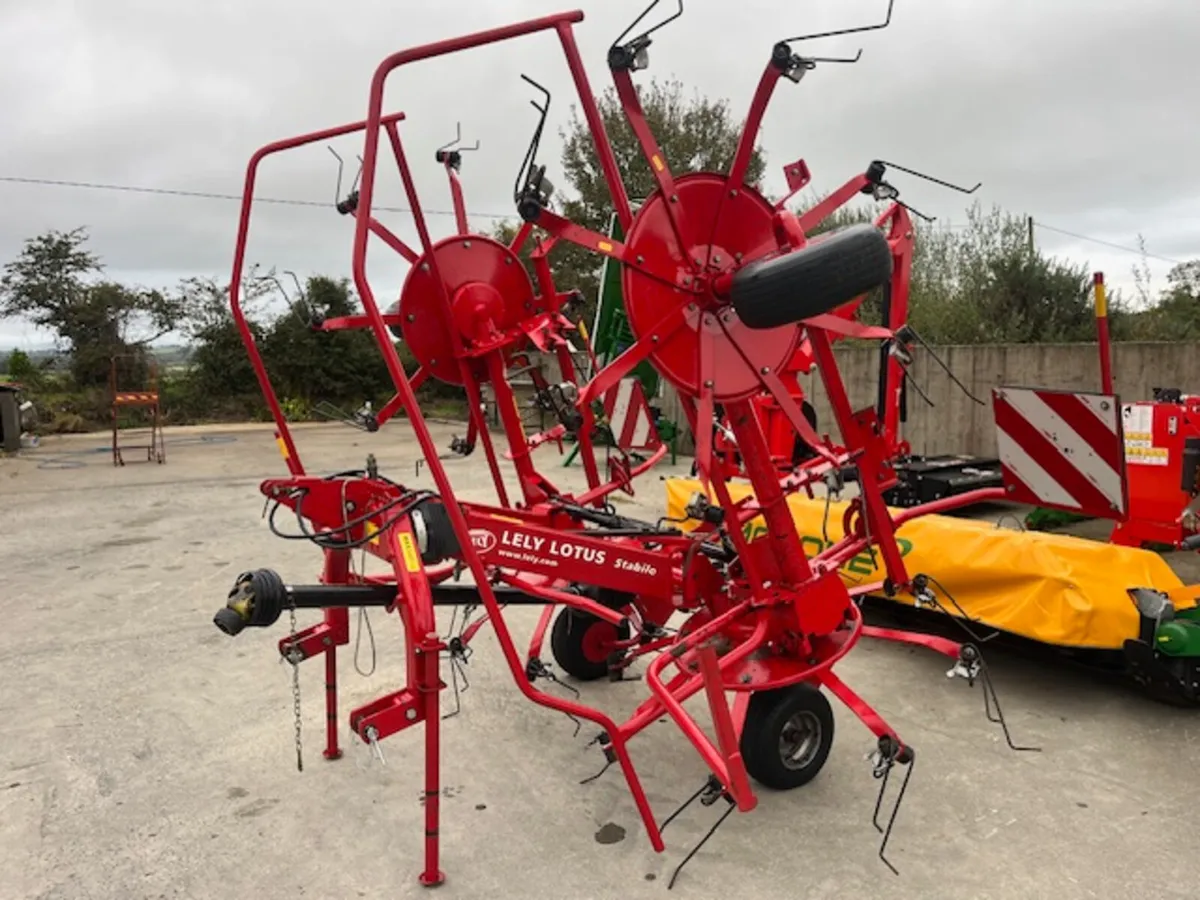 Lely 4 Rotor Tedder - Image 2