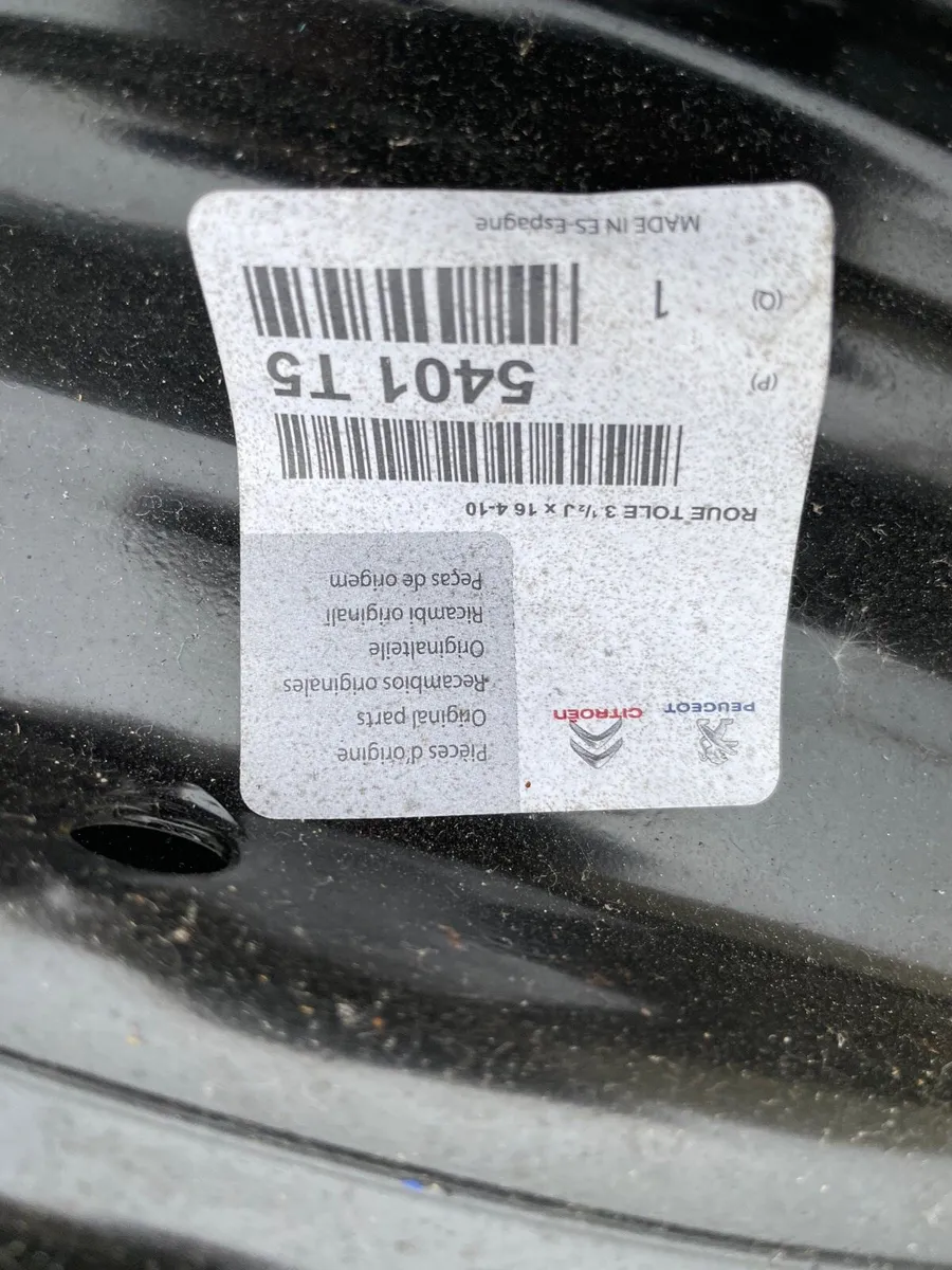 Citroen C4 cactus spare wheel - Image 2