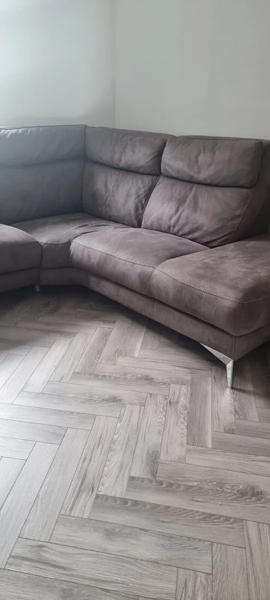 Electric recliner L corner sofa - Image 2