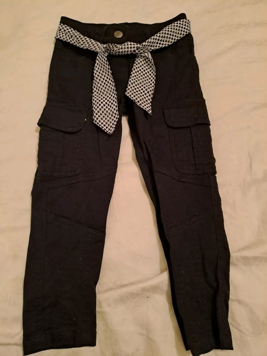 Jeans with belt Girl2Girl 3 - 4 y - Image 1