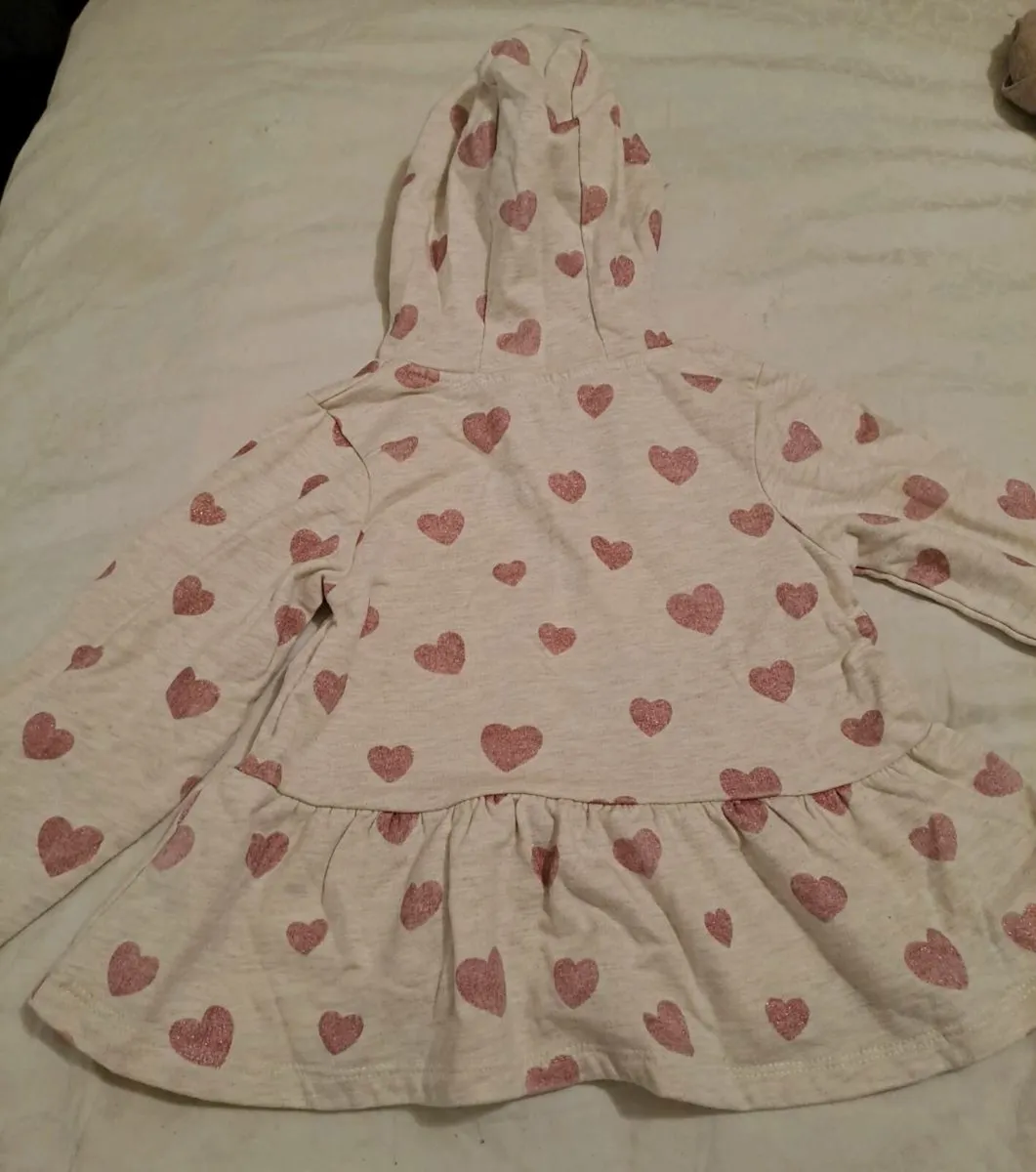 Pep&Co hoodie with hearts 4 - 5 y - Image 4