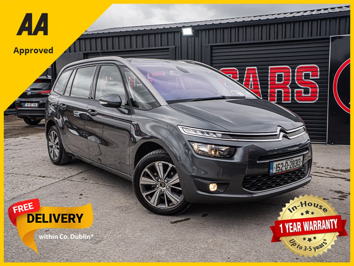 152 Grand Picasso C4 7 seats/FSH/New NCT/1yr warra - Image 1