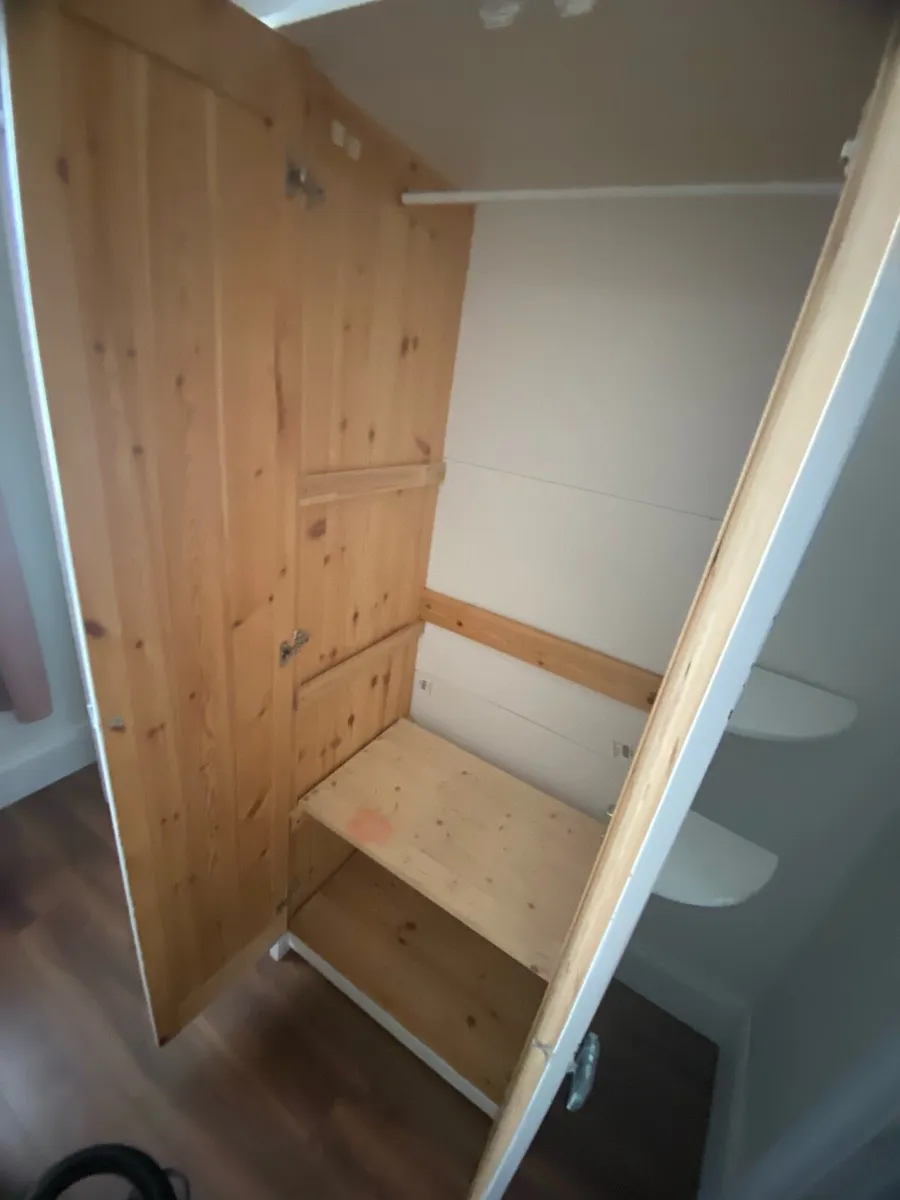 2 Wardrobes and Basket Stand -FREE - Image 4
