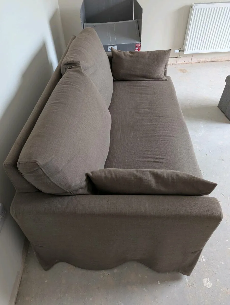 Ikea Hyltarp 3 seater Grey Brown couch - Image 4