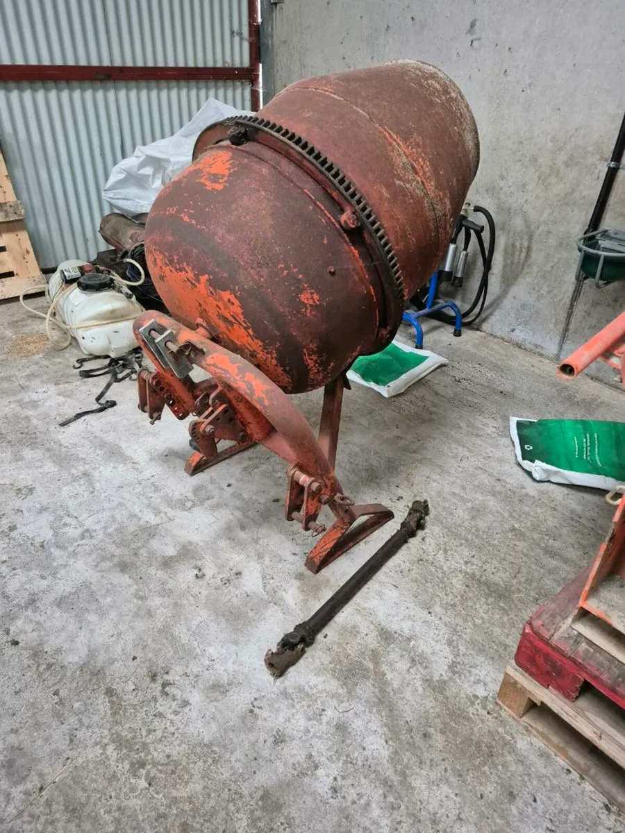 Pto concrete mixer - Image 1