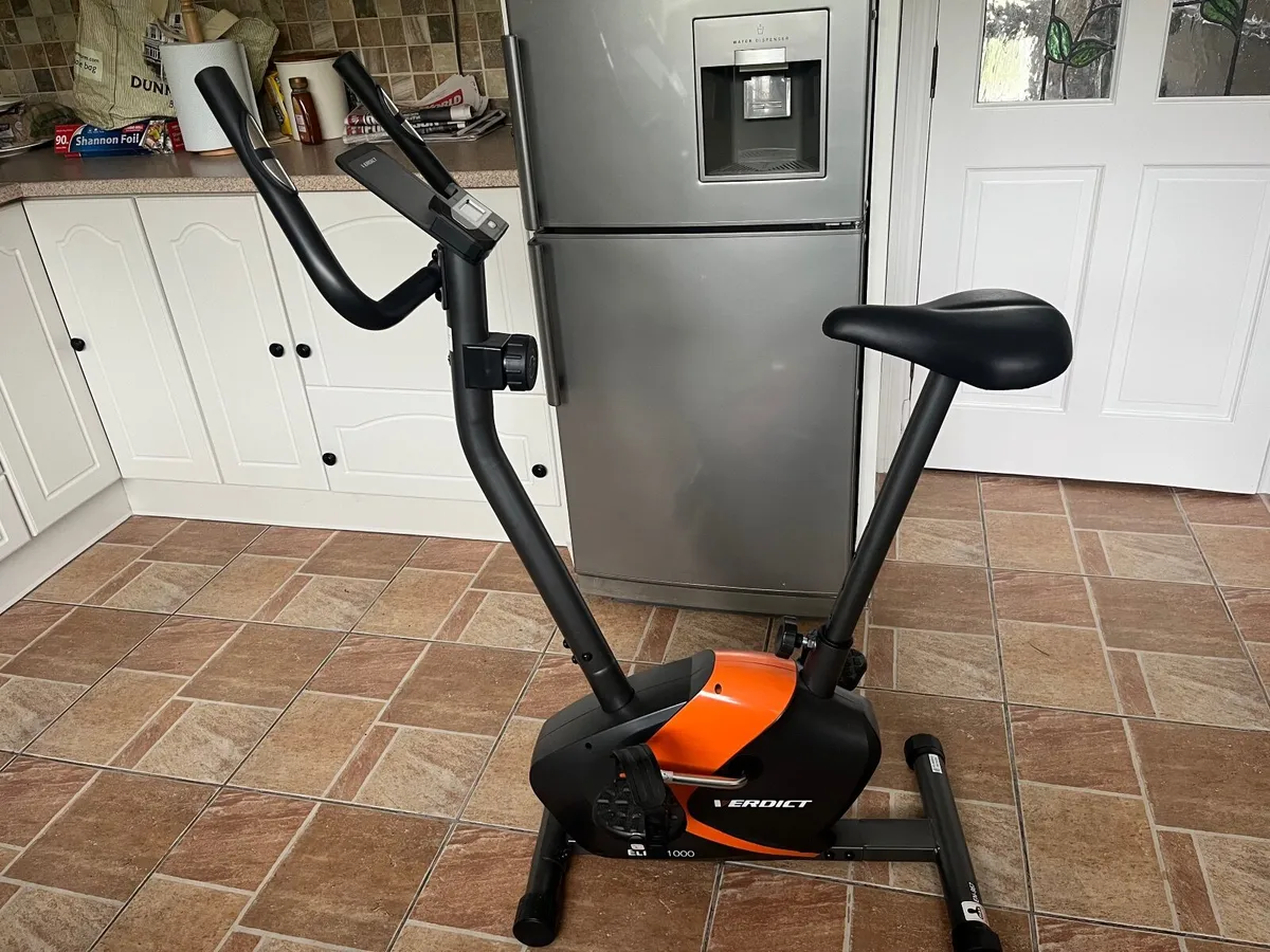 Exercise Bike and Office Chair - Image 1