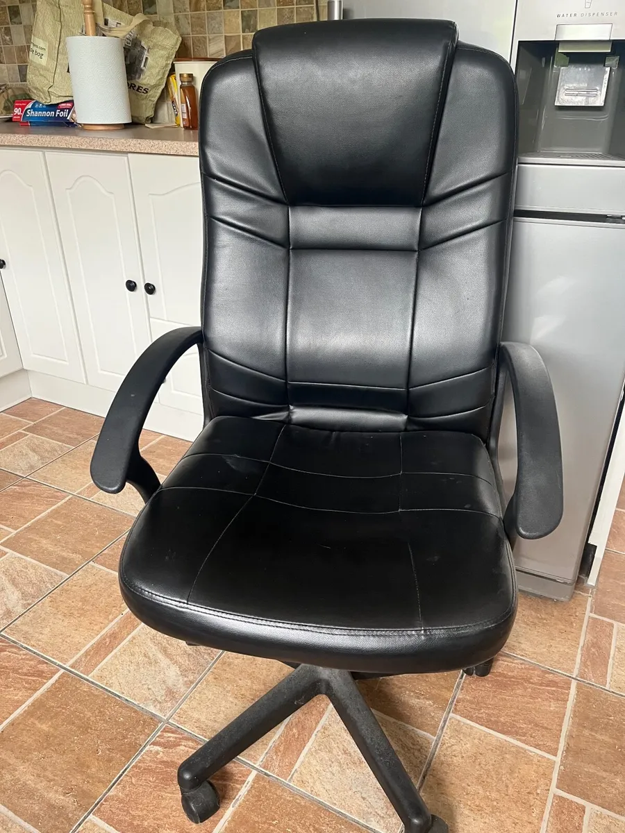 Exercise Bike and Office Chair - Image 2
