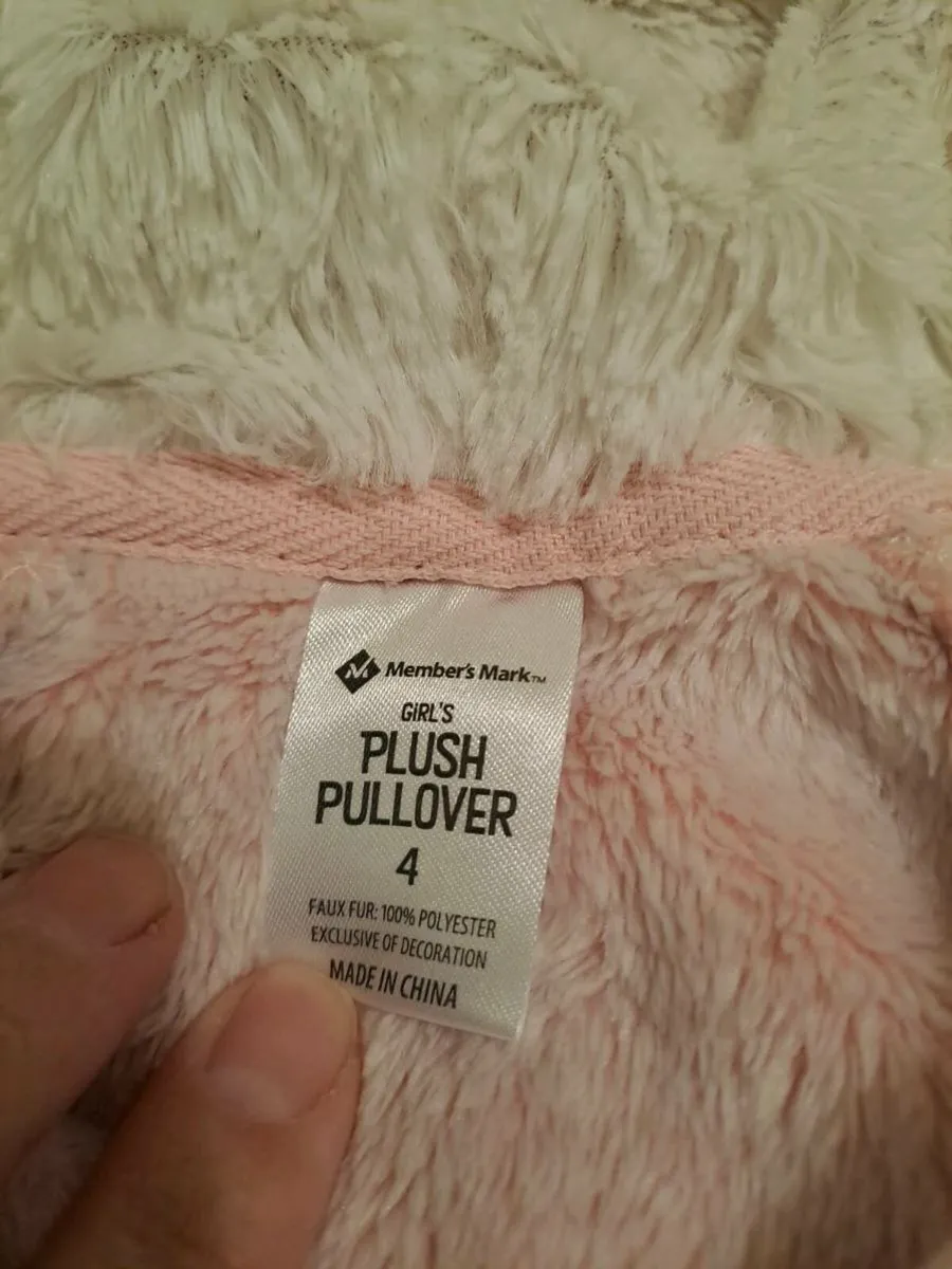 Member's Mark pink plush 4 y - Image 2