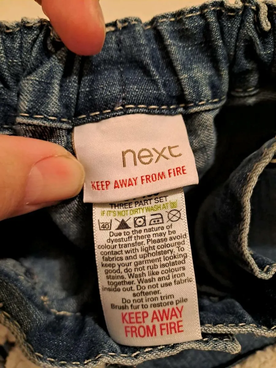Next denim shorts 1.5 y - 2 y - Image 2
