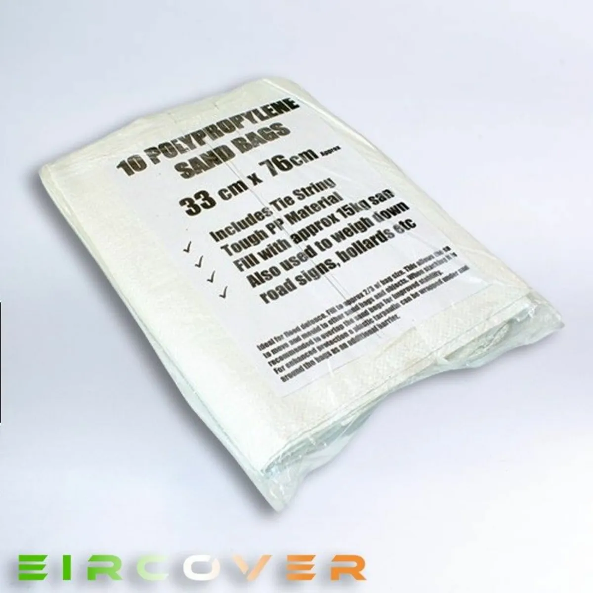 Sandbags Polypropylene 33 cm x 76 cm (13'X30') - Image 1