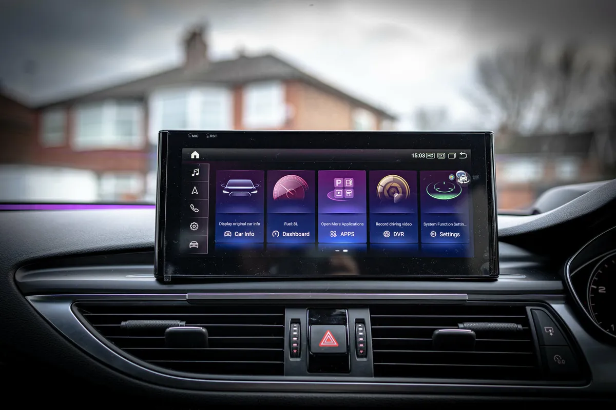 Audi a6 c7 android head unit 12in - Image 1