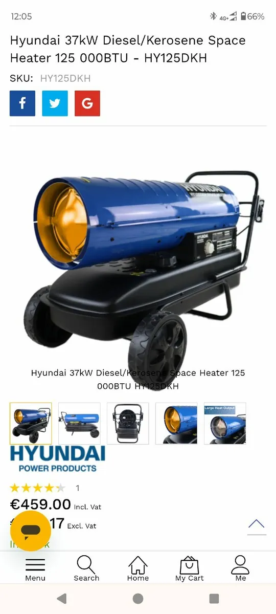 Kerosene Space Heater