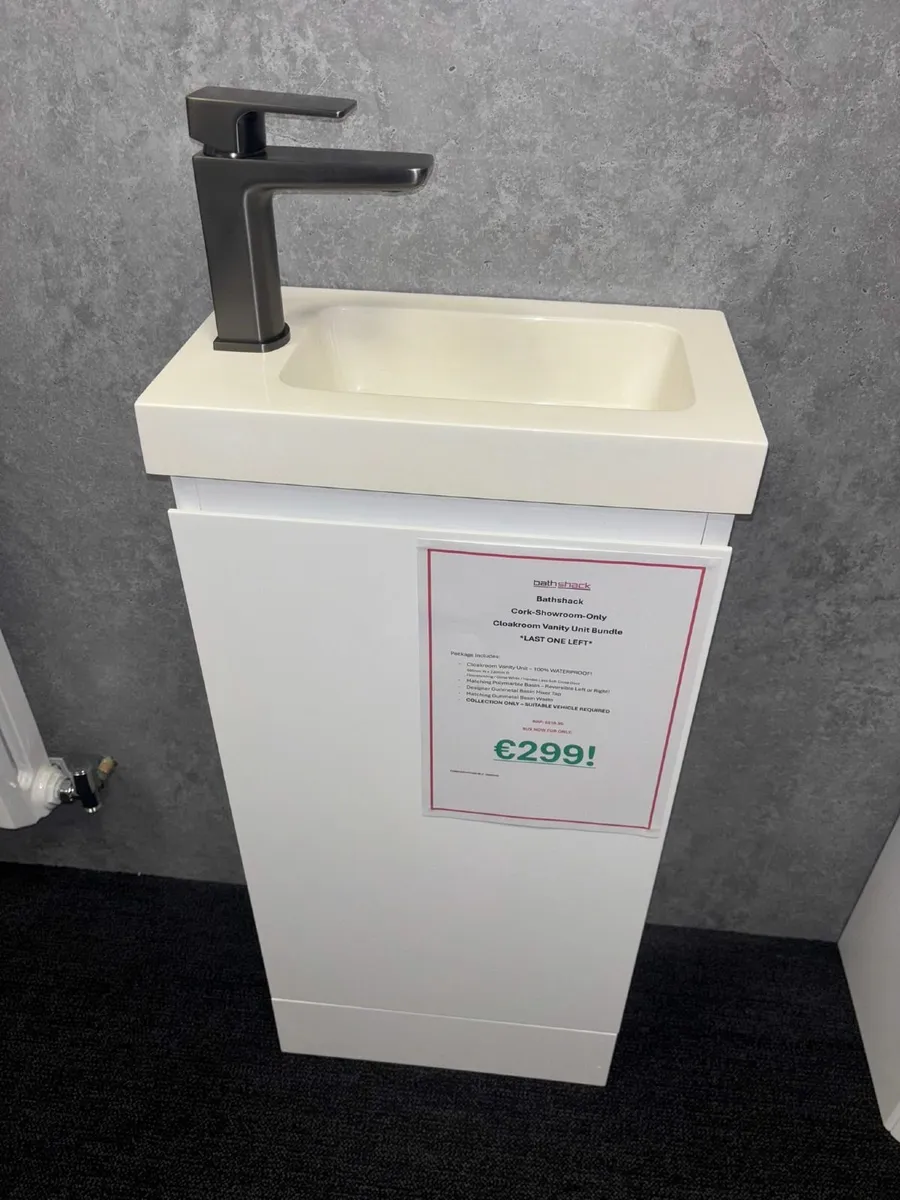 BATHSHACK - LAST ONE LEFT Cloakroom Vanity Deal - Image 4