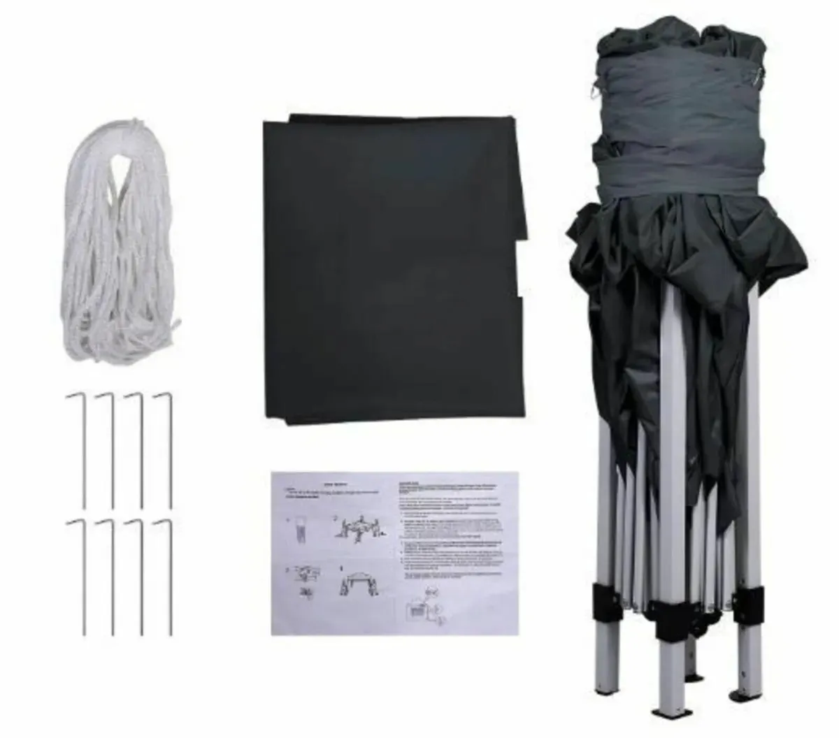 Gazebo 3x3m Waterproof Pop-Up Marquee Tent - Image 2