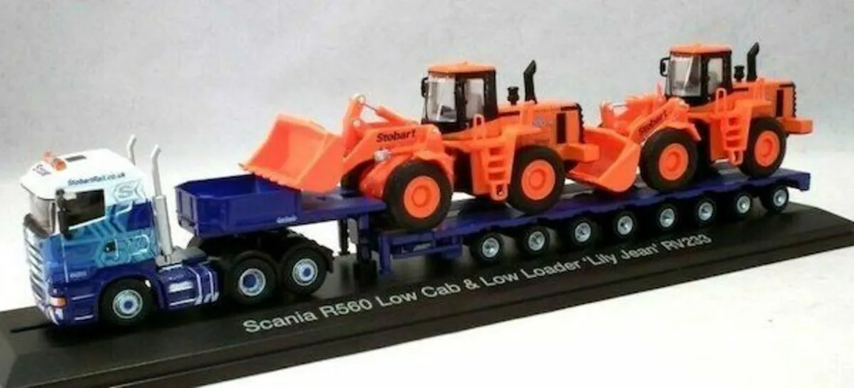 Stobart low loader with double load, Free Post - Image 2