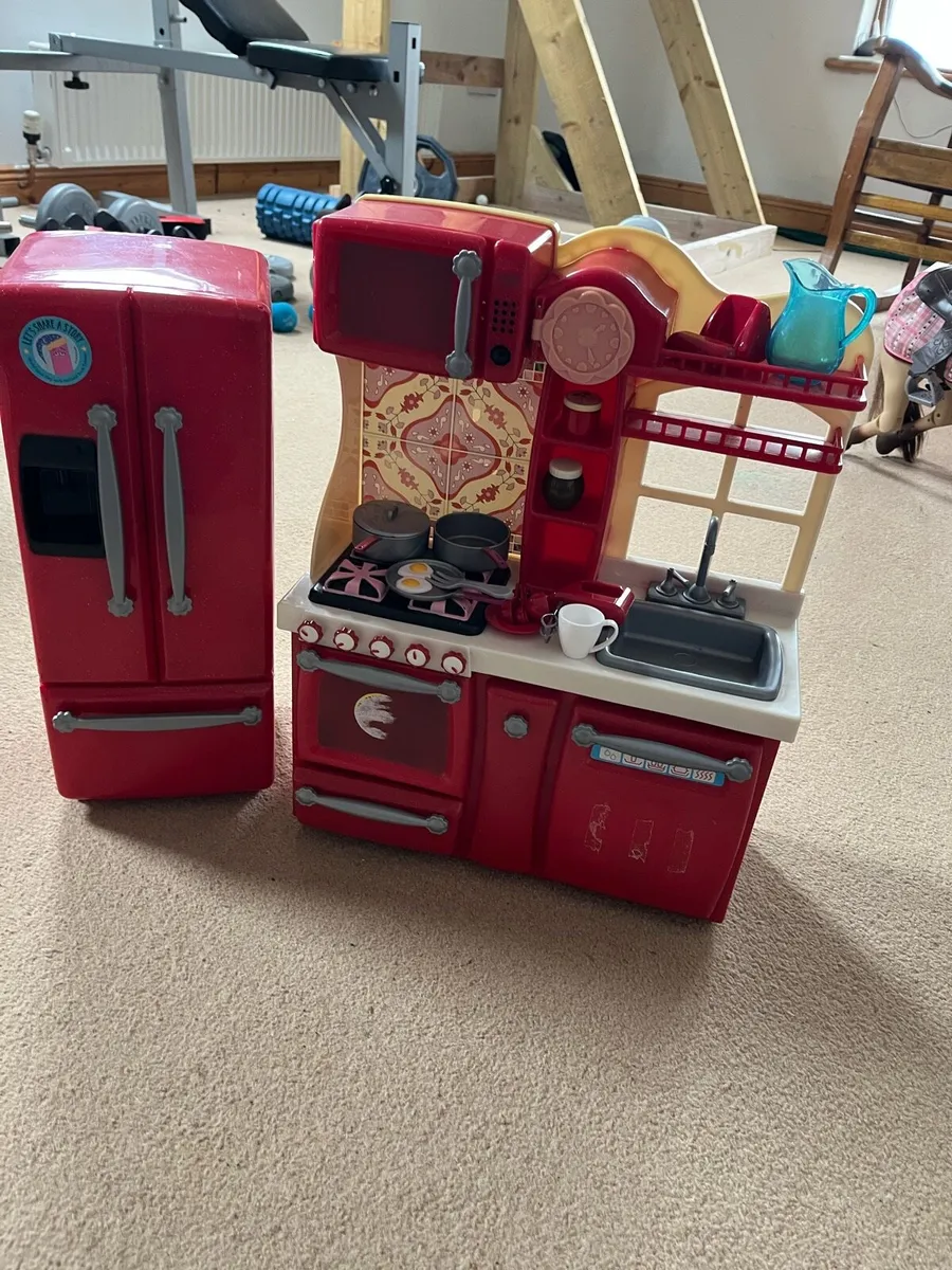 Our Generation Kitchen and Laundry set - Image 2