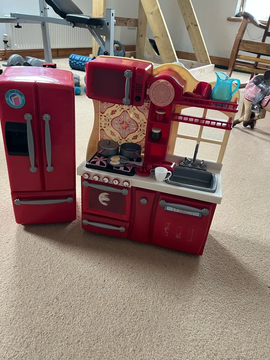 Our Generation Kitchen and Laundry set - Image 3