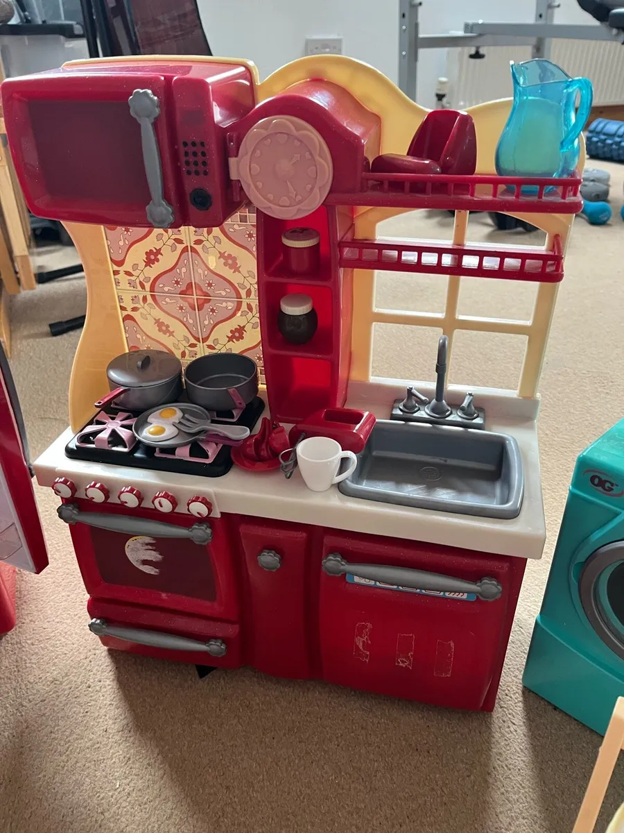 Our Generation Kitchen and Laundry set - Image 4