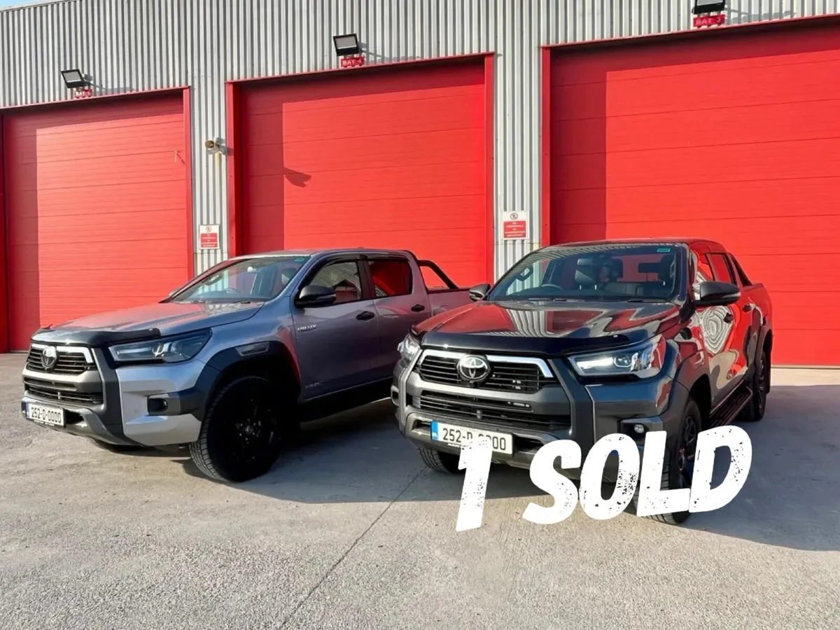 252 Toyota Hilux Invincible X (Choice of 2) - Image 1