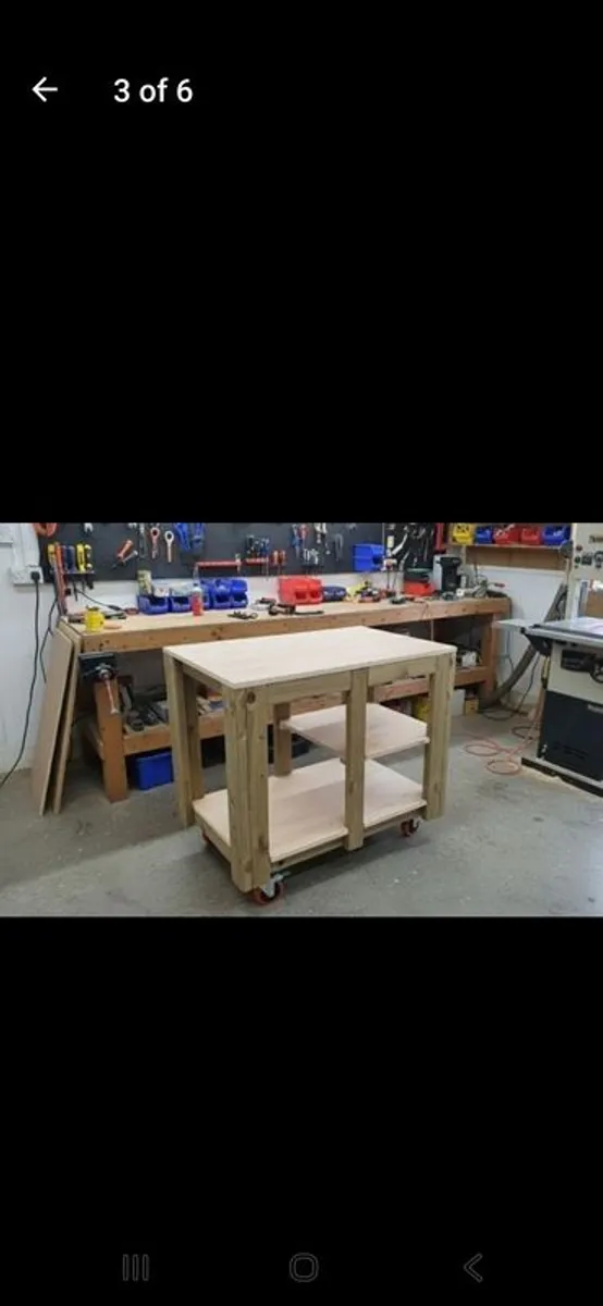 MOBILE Workshop Benches For Sale - Image 1