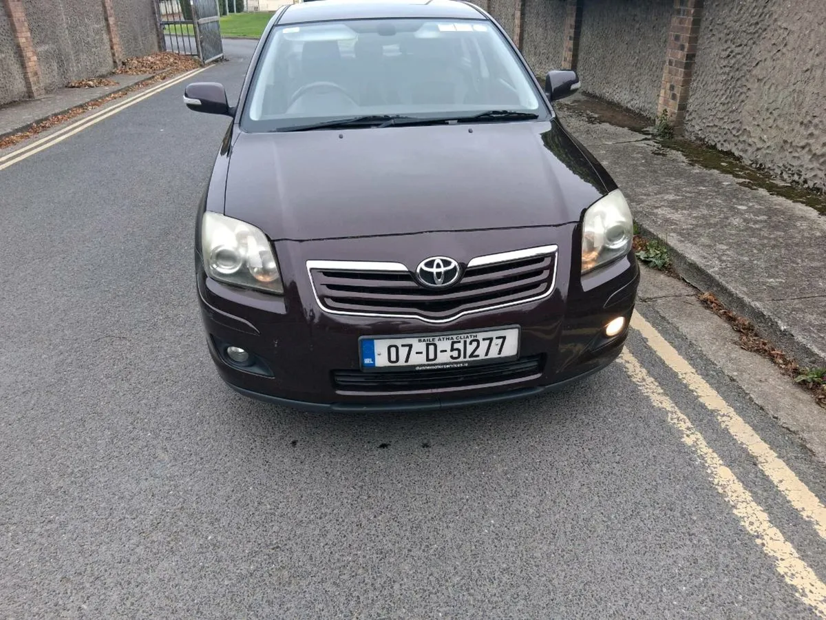 Toyota Avensis 2007 1 owner NCT 9/26 -€1,450 - Image 1