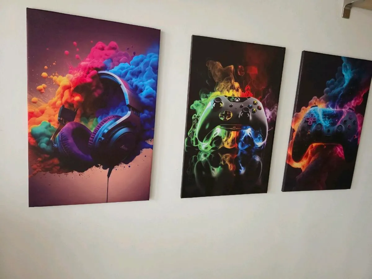 3 kids canvas 35x55cm - Image 2