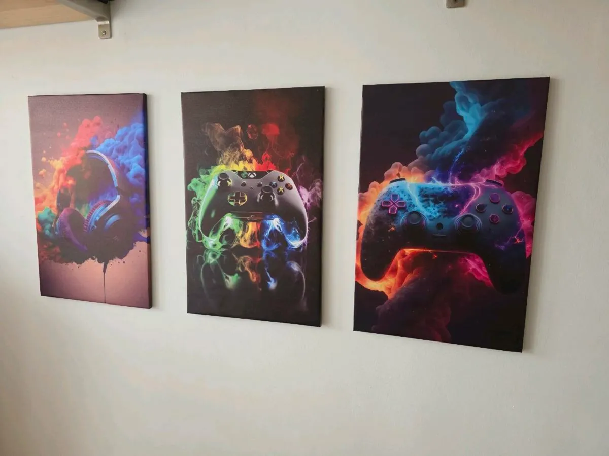 3 kids canvas 35x55cm - Image 3