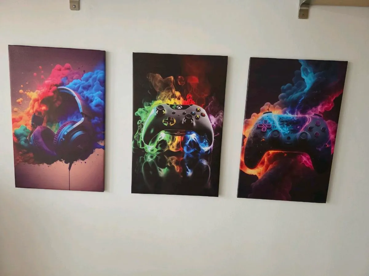 3 kids canvas 35x55cm - Image 4