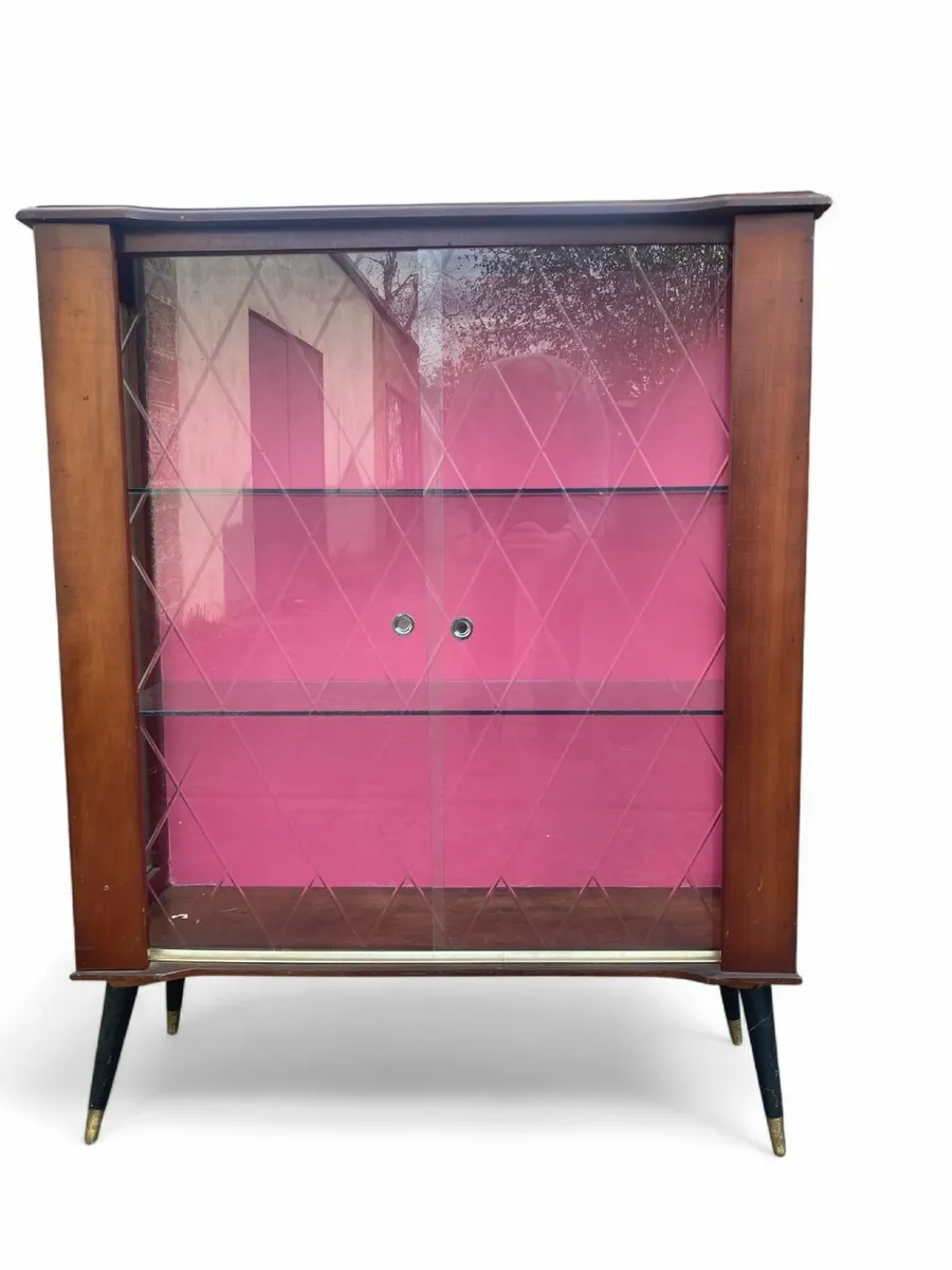 Vintage Drink`s Cabinet / Display Cabinet - Image 1