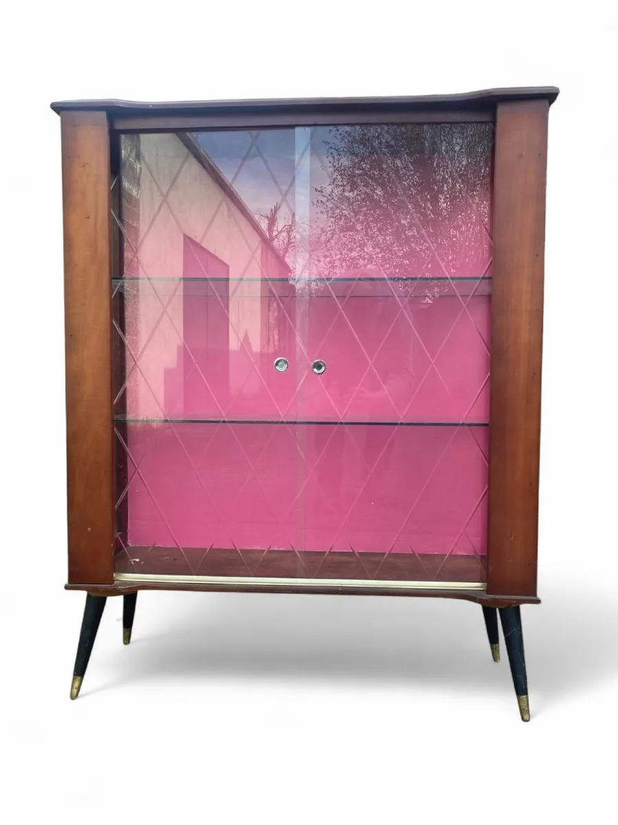 Vintage Drink`s Cabinet / Display Cabinet - Image 2