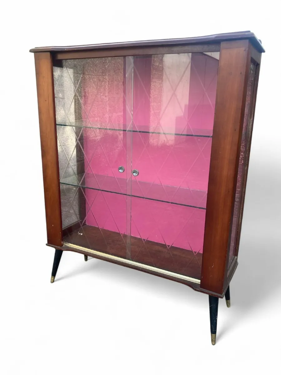Vintage Drink`s Cabinet / Display Cabinet - Image 3