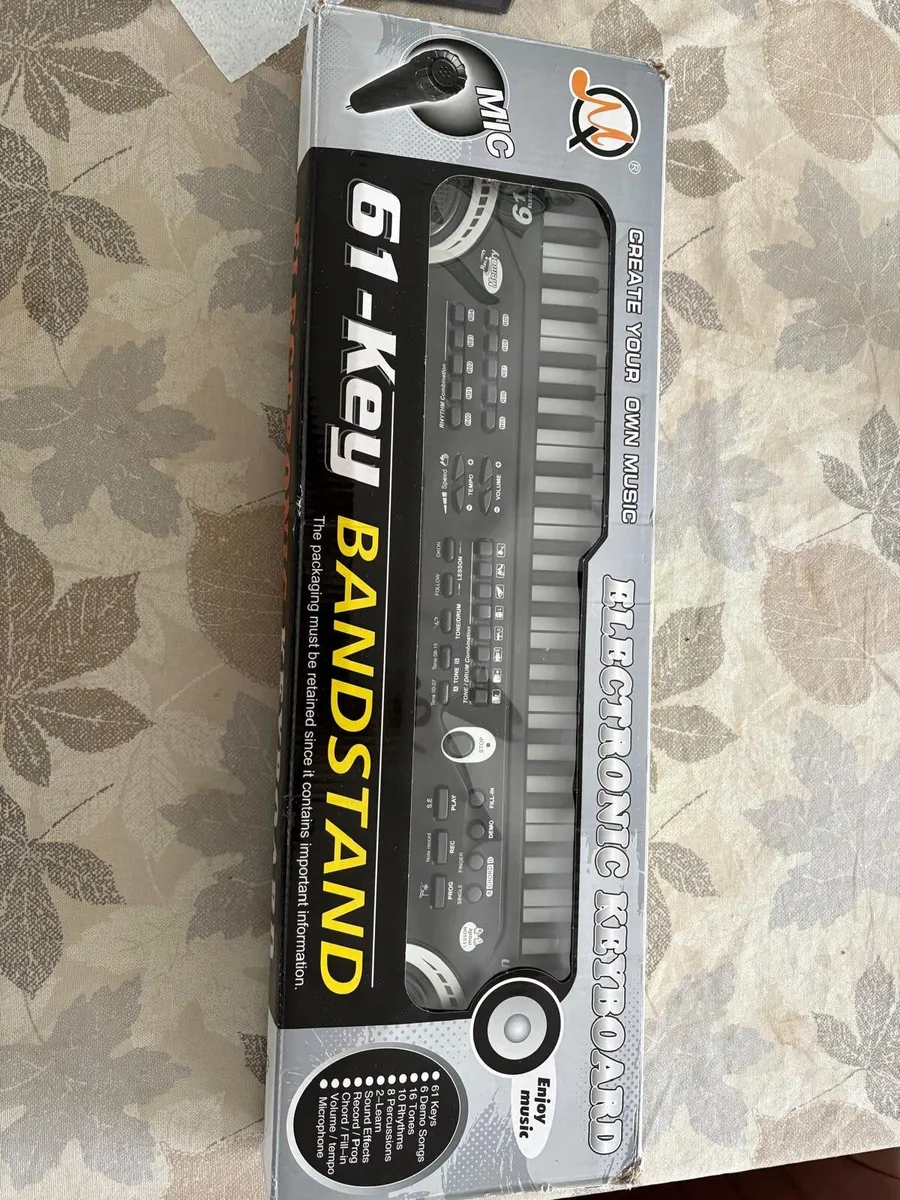 Electronic KeyBoard + Mic - Image 1