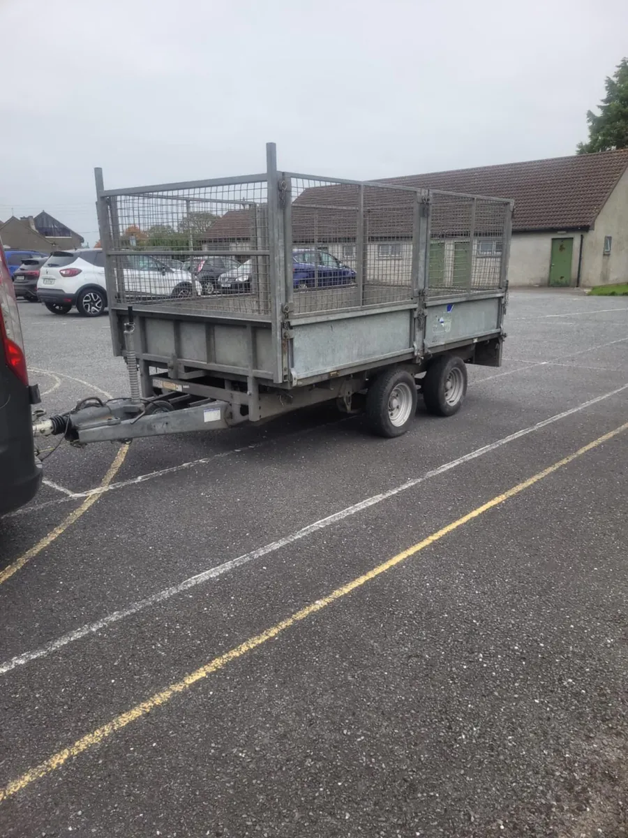 10x5'6 ifor Williams trailer with removable creels - Image 1